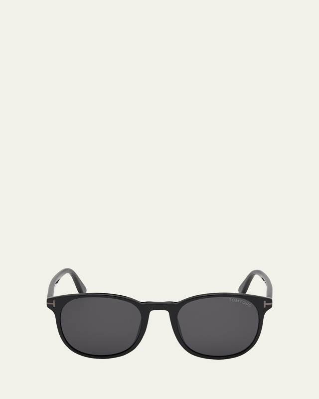 Ansel Round Gradient Plastic Sunglasses